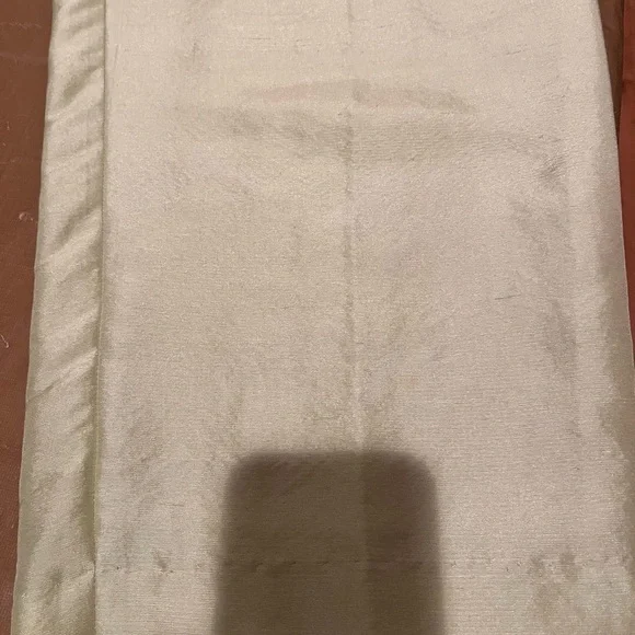 August Silk size 12 lime green / silk cropped tapered front zip pant NWT - Picture 8 of 11